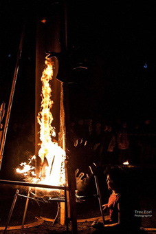 Fire show Milton Keynes Fire Sculpture Fire vortex