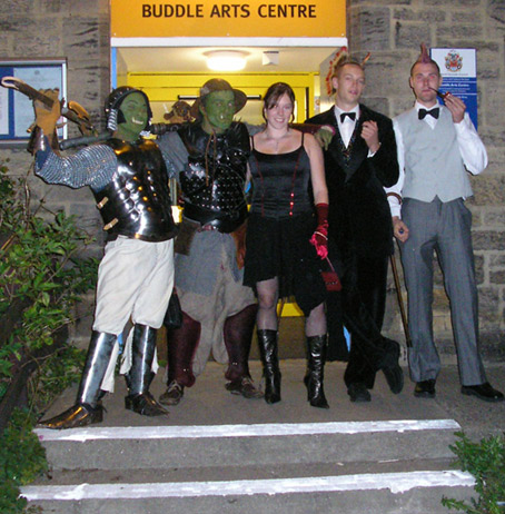 meet and greet orc bouncers entertainers at the buddle arts centre